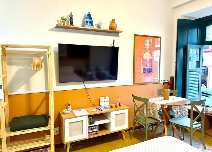 Confortavel Apartamento No Centro Historico De Salvador